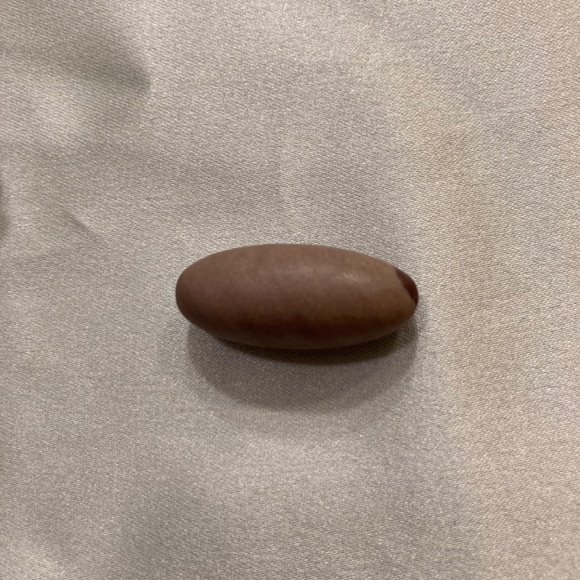 Shiva Lingam Stone From India - Small 1.25” Brown Tones - Picture 2 of 7